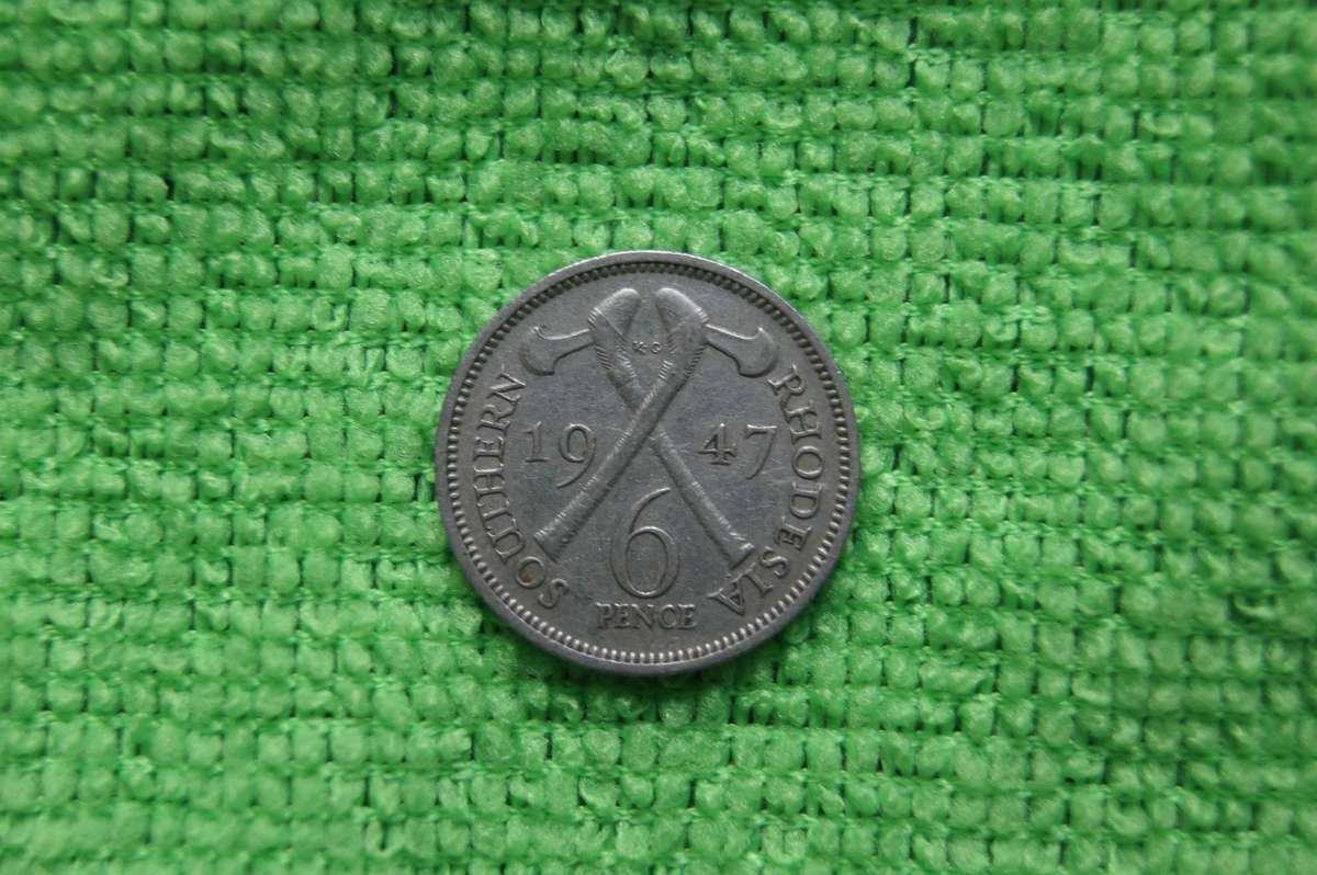 Southern Rhodesia 4 Coin Set - Includes 2 Silver Coins