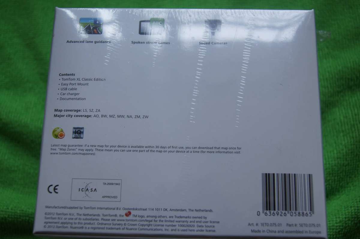 TomTom XL Classic Edition GPS Device (New)
