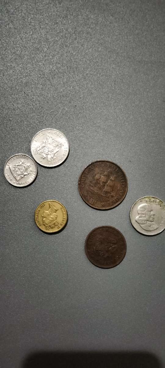 Old South African coins