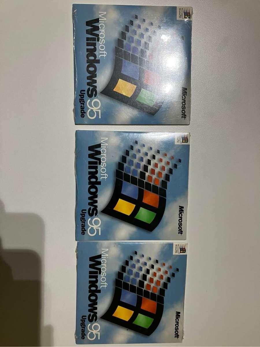 Windows 95 Upgrade discs SEALED