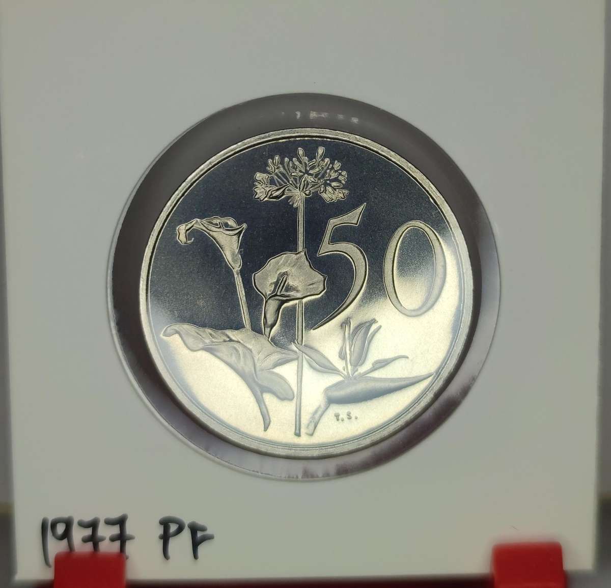 1977 50 CENT PROOF COIN - ONLY 19,000 MINTED
