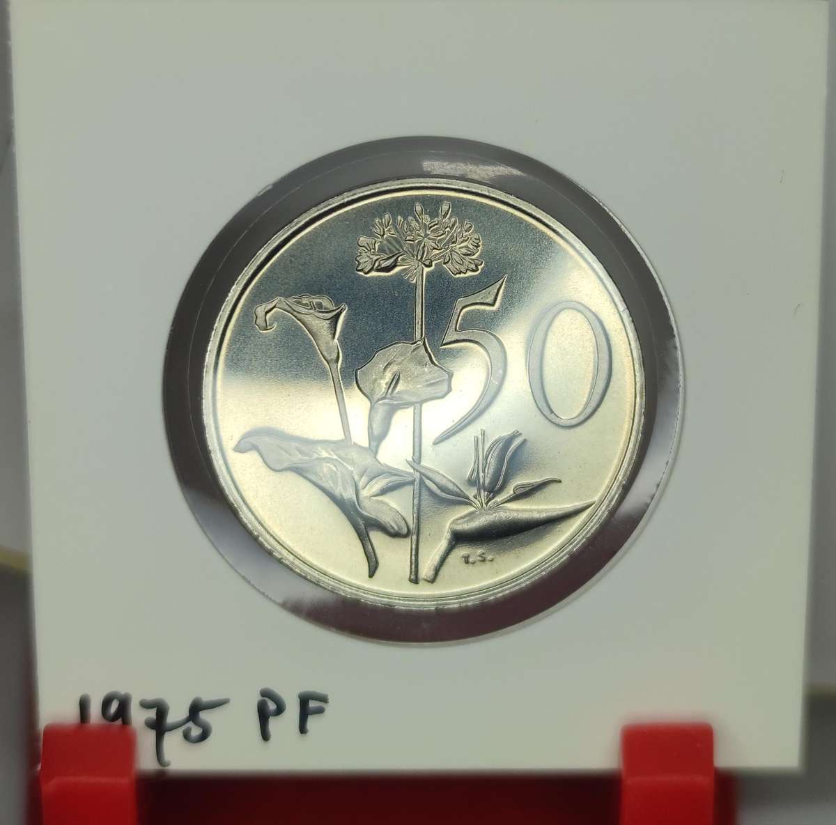 1975 50 CENT PROOF COIN - ONLY 18,000 MINTED
