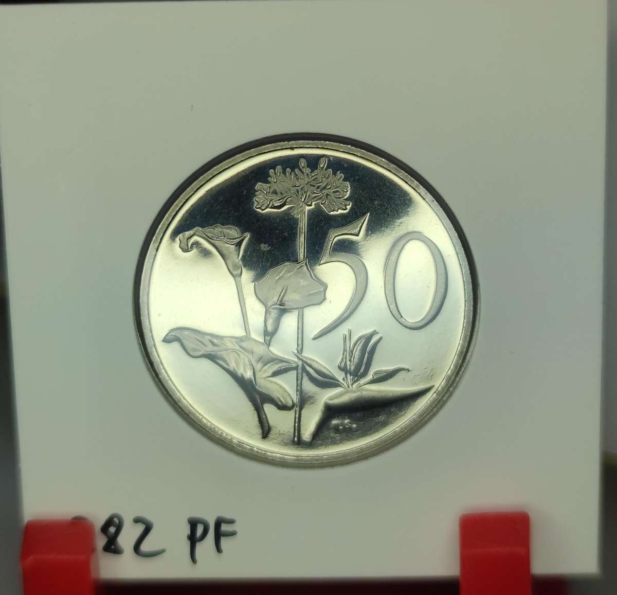 1982 50 CENT PROOF COIN - ONLY 12,000 MINTED
