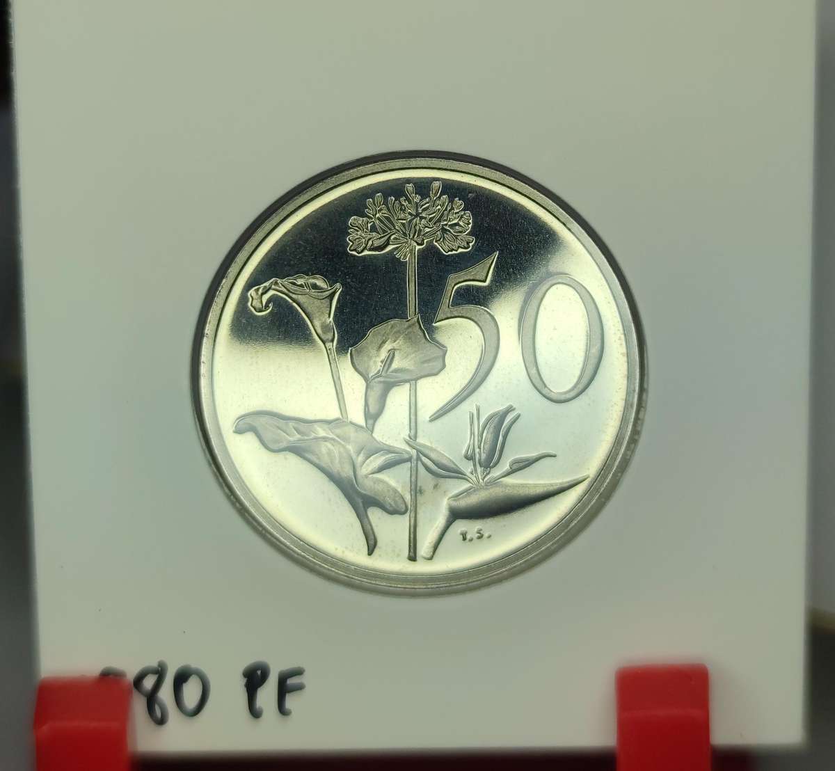 1980 50 CENT PROOF COIN - ONLY 15,000 MINTED