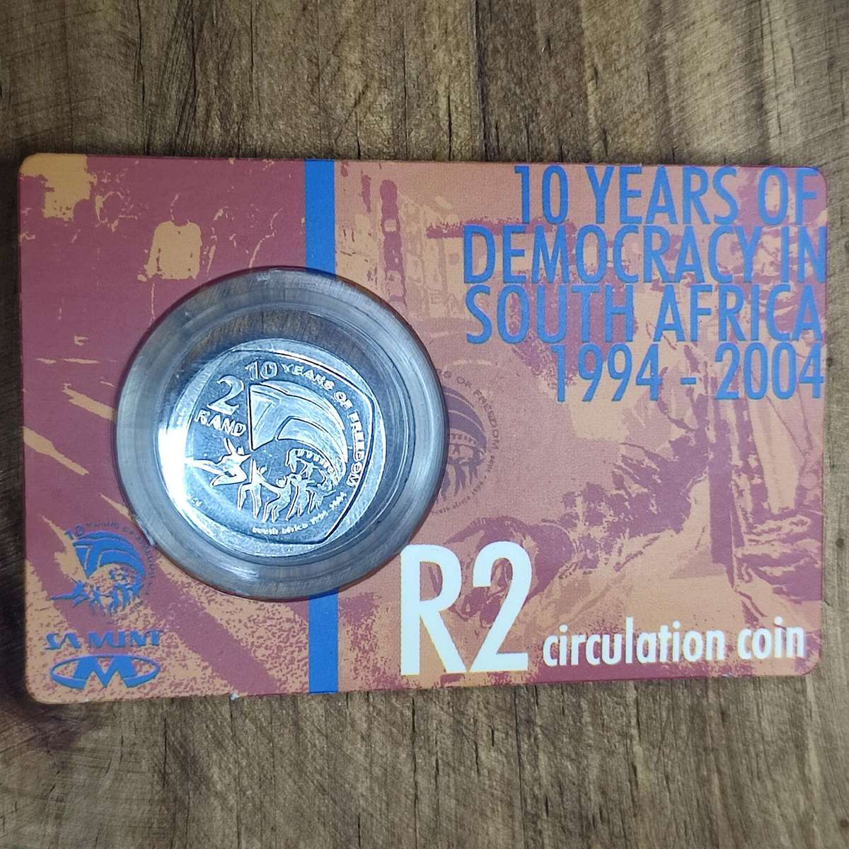 2004 R2 CIRCULATION COIN (UNC) IN LIMITED EDITION ORIGINAL CARD