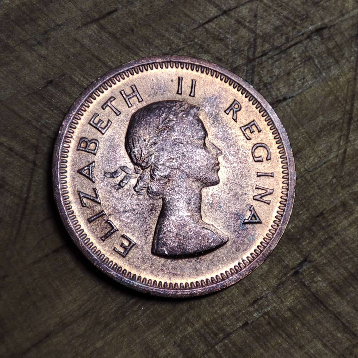 1953 FARTHING (QUARTER PENNY 1/4P) - GREAT TONING