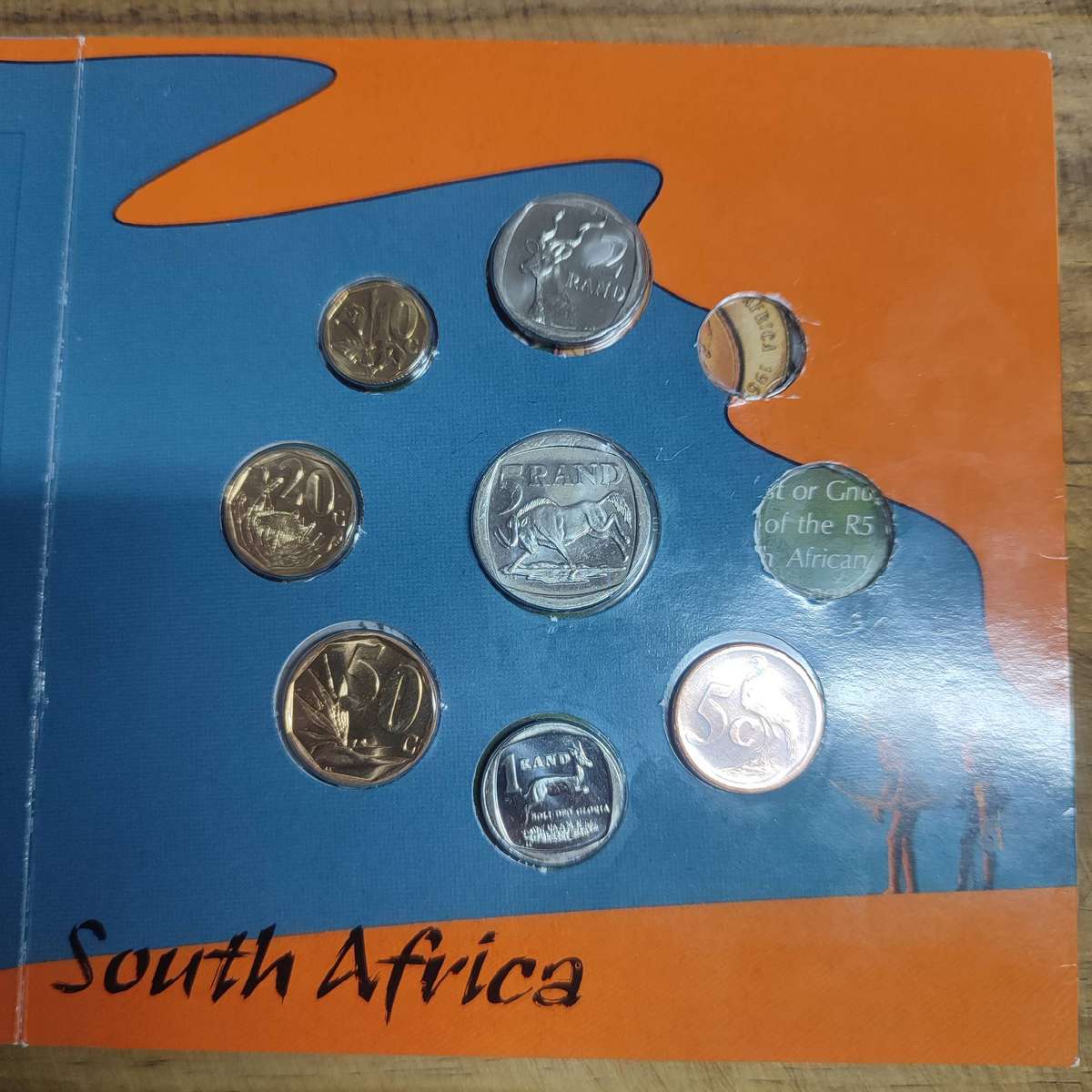 2002 PARTIAL BUNC MINT SET - MISSING 1 AND 2 CENTS