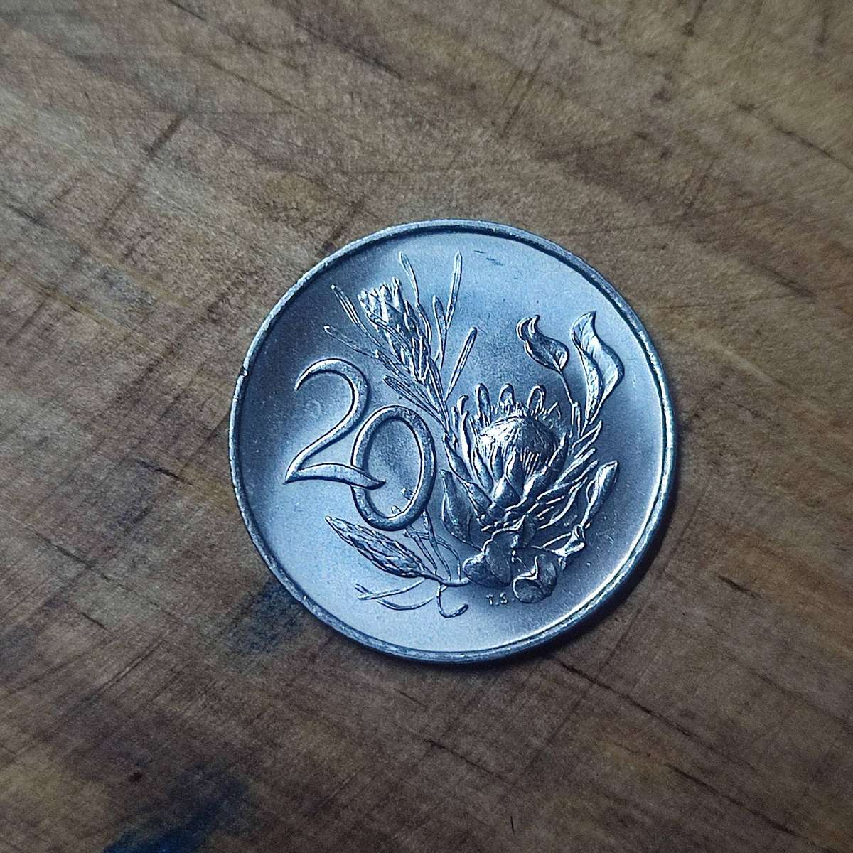 1969 20 CENT (ENGLISH) - ONLY 9052 EVER MINTED UNC CONDITION