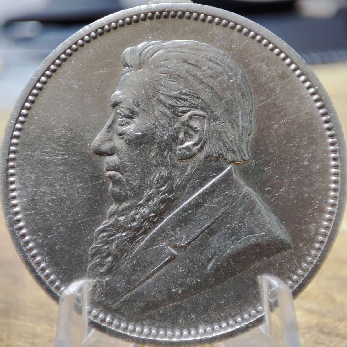 1897 ZAR TWO SHILLINGS (2 SHILLINGS) - RARE AND STUNNING CONDITION!