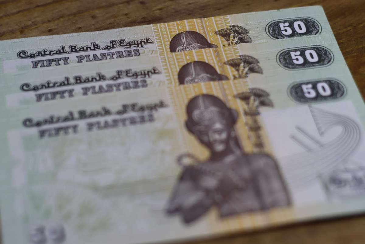 50 Piastres - Egypt (UNC) Crisp Notes - Bid to take all 3