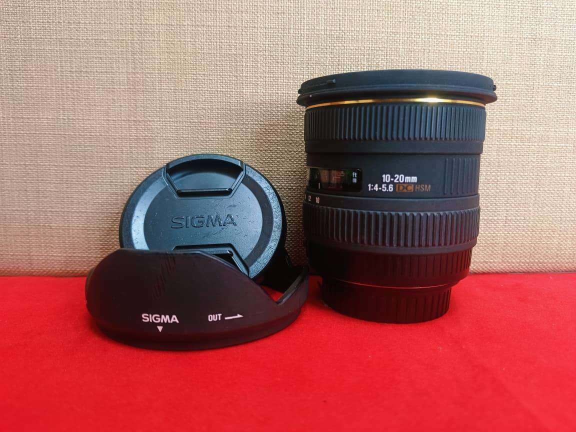 Sigma 10-20mm F4-5.6 EX DC HSM Wide-Angle Lens for Canon EF
