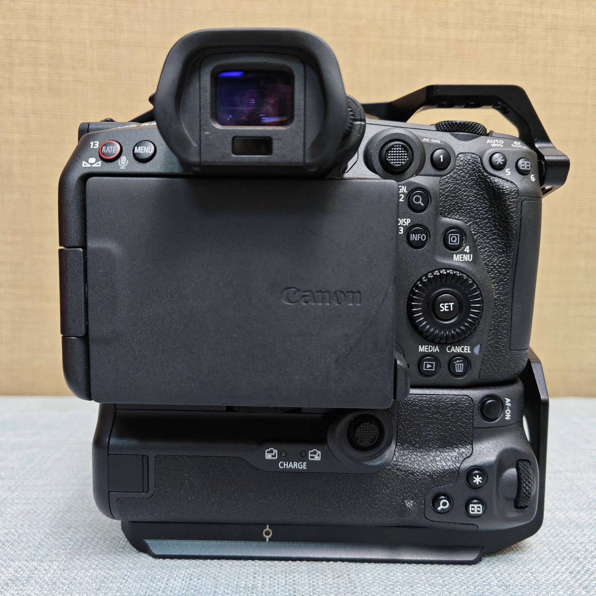 Canon EOS R5 C Mirrorless Cinema Camera + BG-R10 Battery Grip & Cage | 8K RAW | Pro Video Setup