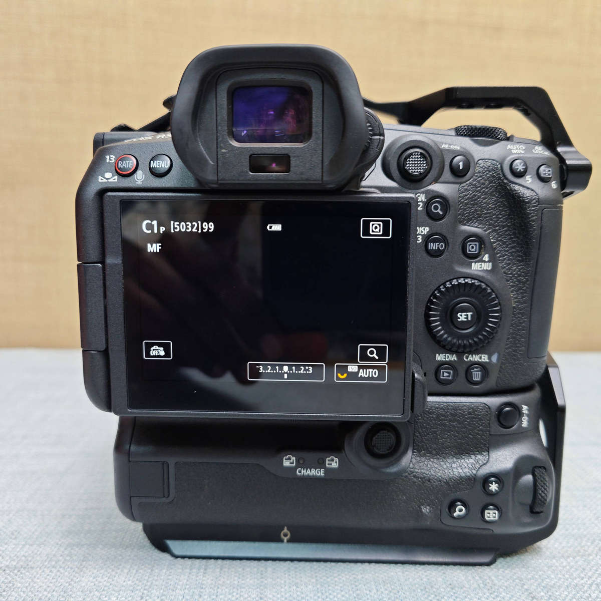 Canon EOS R5 C Mirrorless Cinema Camera + BG-R10 Battery Grip & Cage | 8K RAW | Pro Video Setup