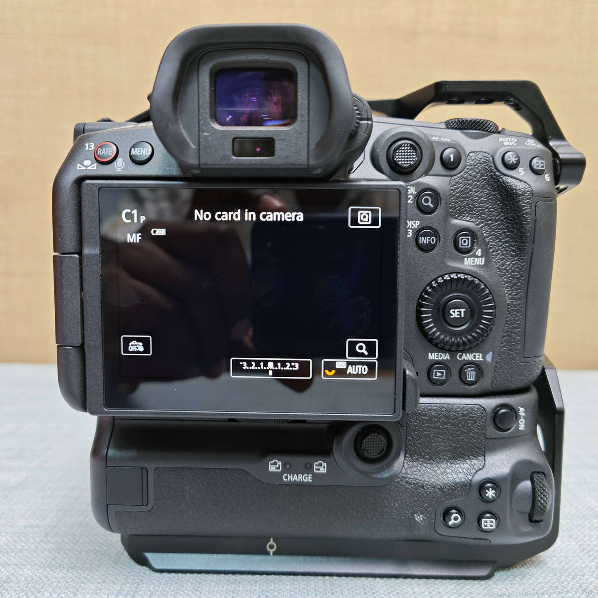 Canon EOS R5 C Mirrorless Cinema Camera + BG-R10 Battery Grip & Cage | 8K RAW | Pro Video Setup