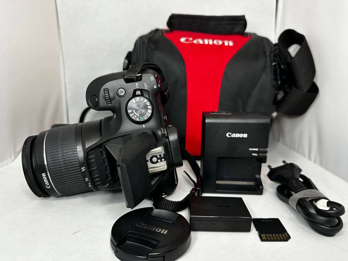 Canon EOS 1300D DSLR Camera With Lens and accessories