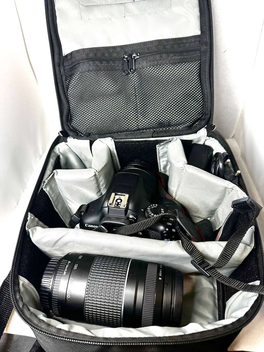 Canon EOS 1300D DSLR Camera With 2 Lens and accessories