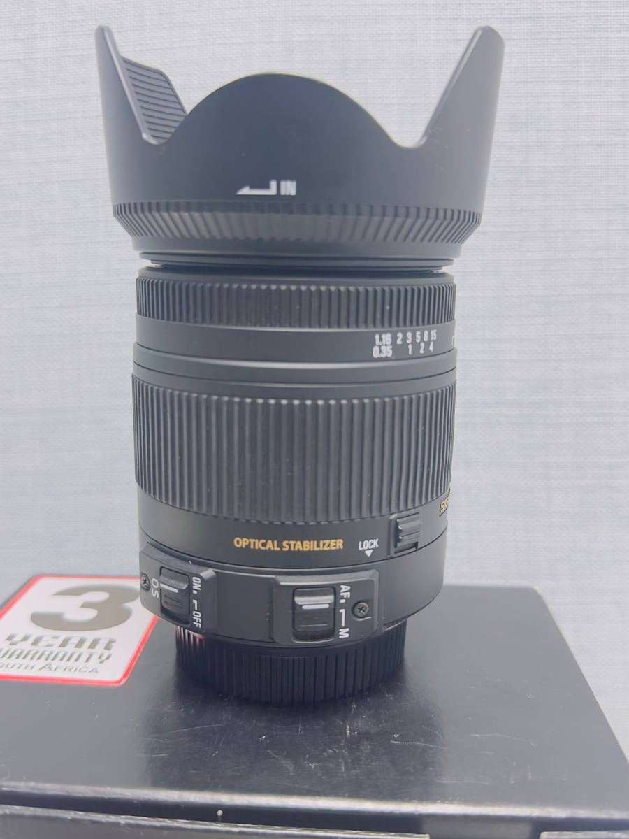 Sigma 18-250mm f/3.5-6.3 DC Macro OS HSM for Nikon