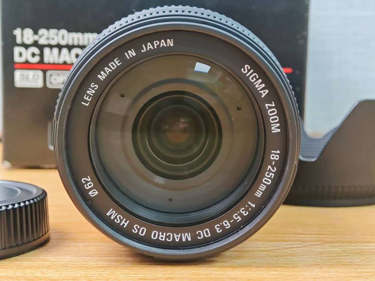Sigma 18-250mm f/3.5-6.3 DC Macro OS HSM Lens (Nikon Mount)