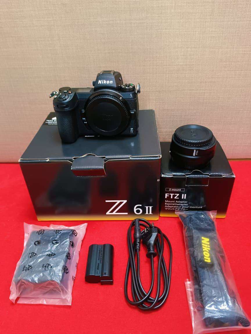 Nikon Z 6II Full-Frame Mirrorless Body + FTZ II Adapter