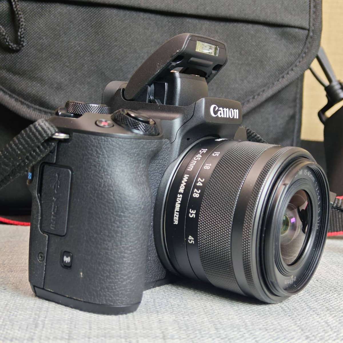 Canon EOS M50 Mark II Twin Lens Kit  15-45mm & 55-200mm