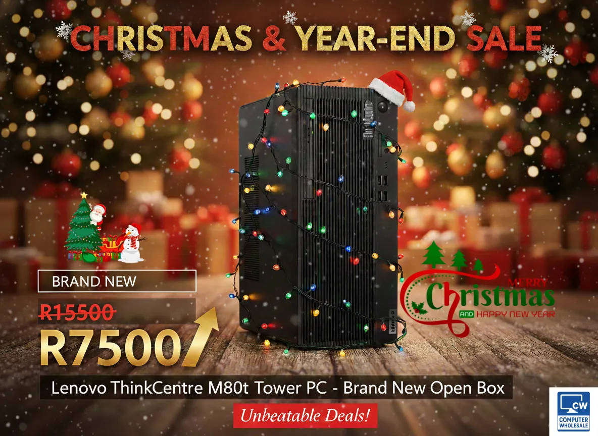 Lenovo ThinkCentre M80t Tower PC - Brand New Open Box