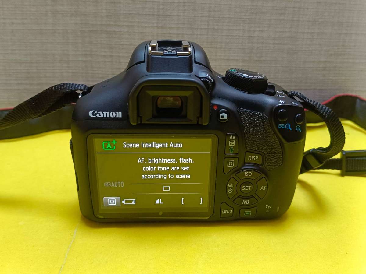Camera for Sale: Canon EOS 1300D with 2 Lenses and Accessories