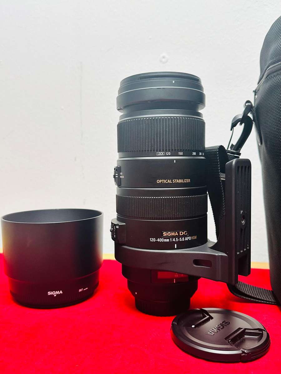 Sigma (for Canon)120-400mm f/4.5-5.6 APO DG OS HSM Telephoto Zoom Lens