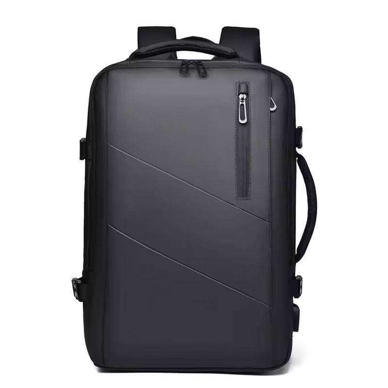 Multifunctional  Laptop Backpack For Business Travel   Carry Style. Carry Power.- BLUE /Black/Gray