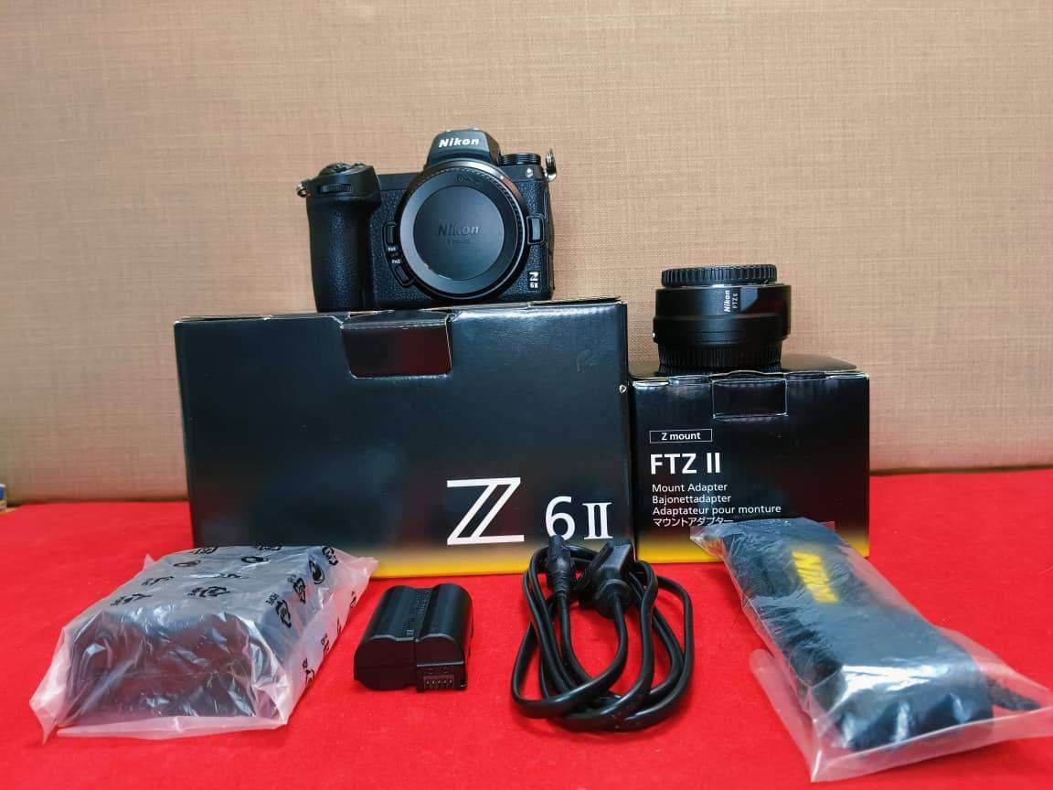 Nikon Z 6II Full-Frame Mirrorless Body + FTZ II Adapter