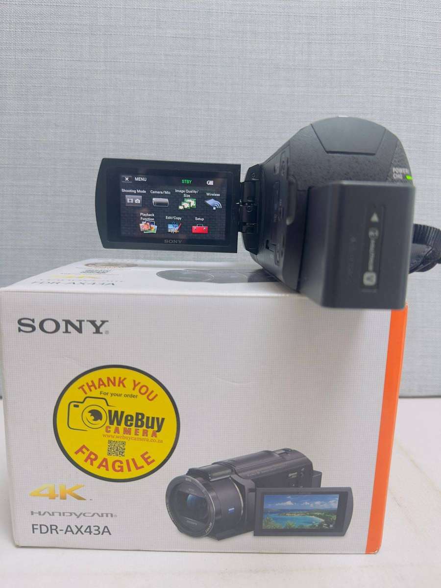 Sony FDR-AX43A 4K Handycam Camcorder