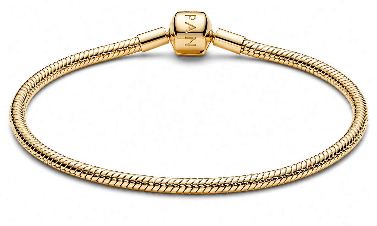 Pandora Barrel Clasp Snake Chain Bracelet SKU: 563390C00