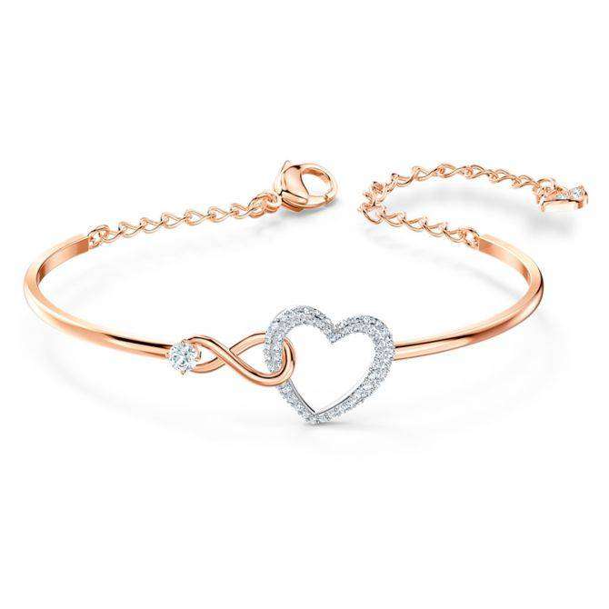 Swarovski Infinity Heart Bangle SKU: 5518869