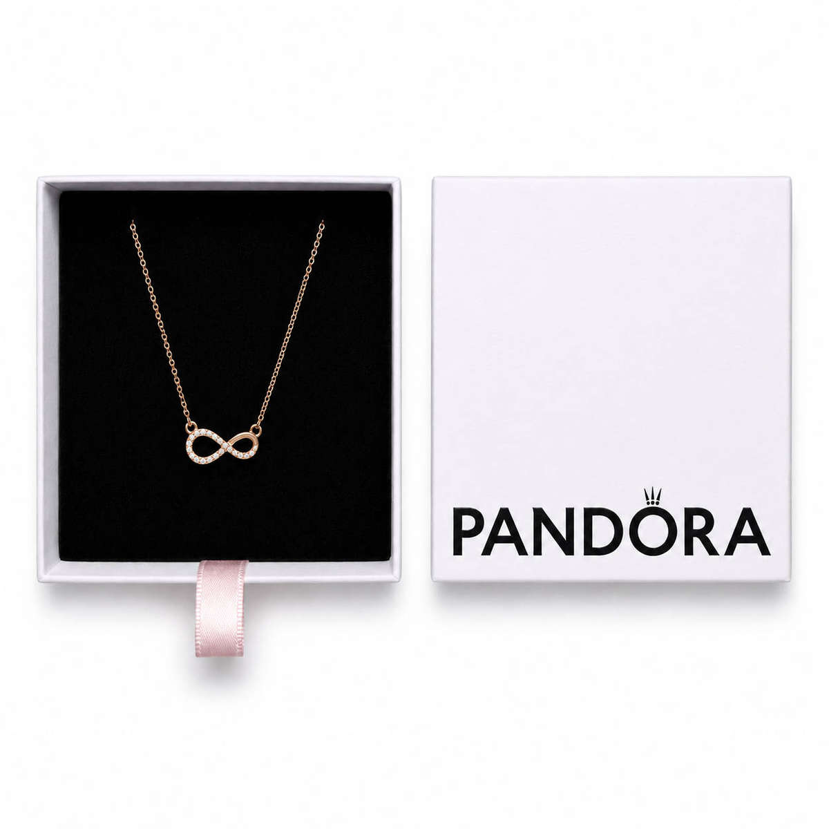 Pandora Sparkling Infinity Collier Necklace SKU: 368821C01-50