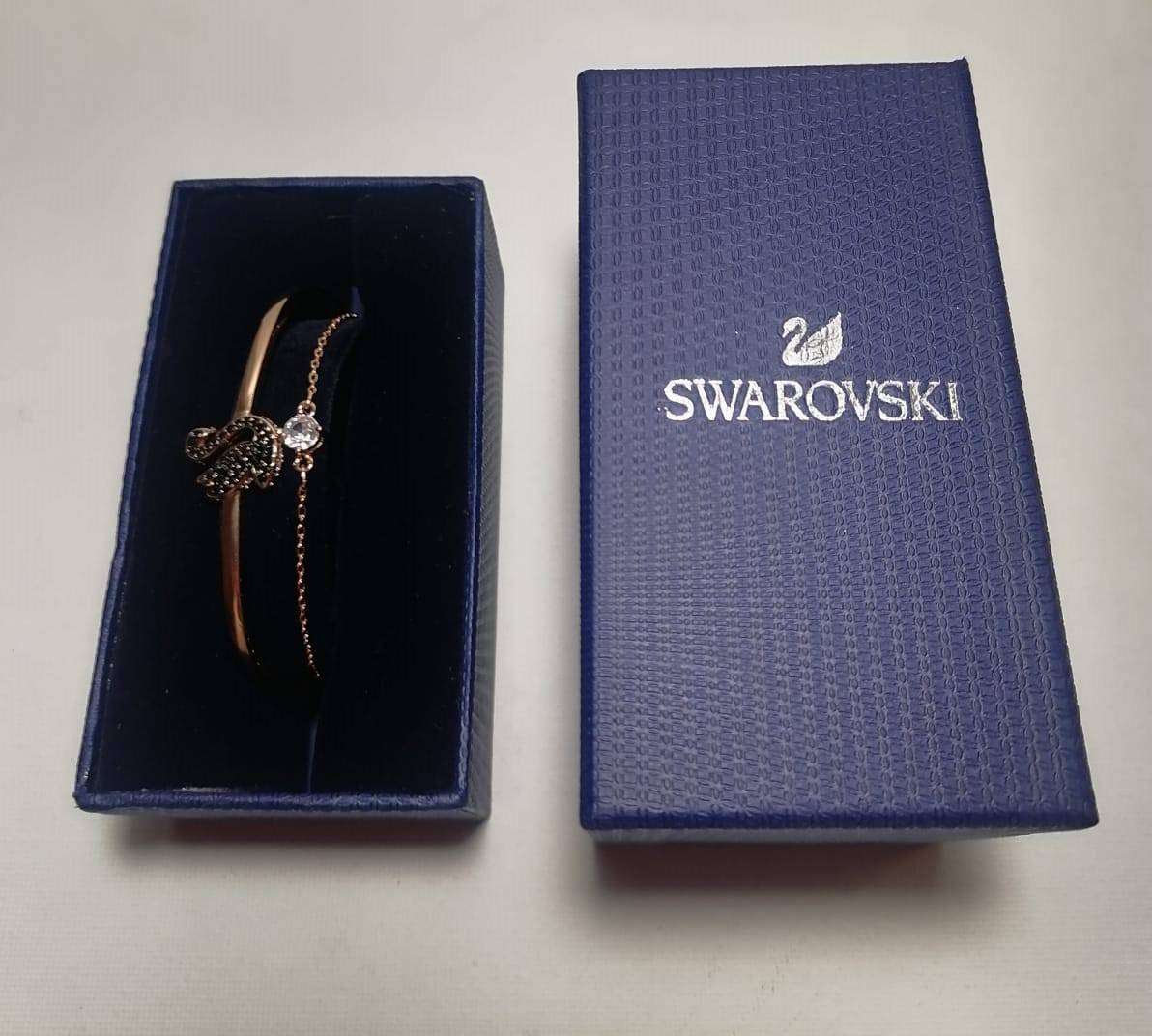 ***Swarovski Black Swan Bangle SKU: 5678048***