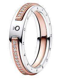 Pandora Signature Two-tone Logo & Pavé Ring SKU: 182773C01