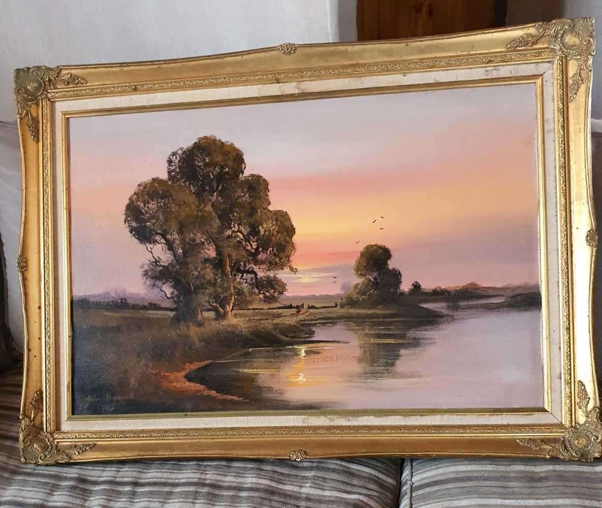 Original Oil painting John Cornwell