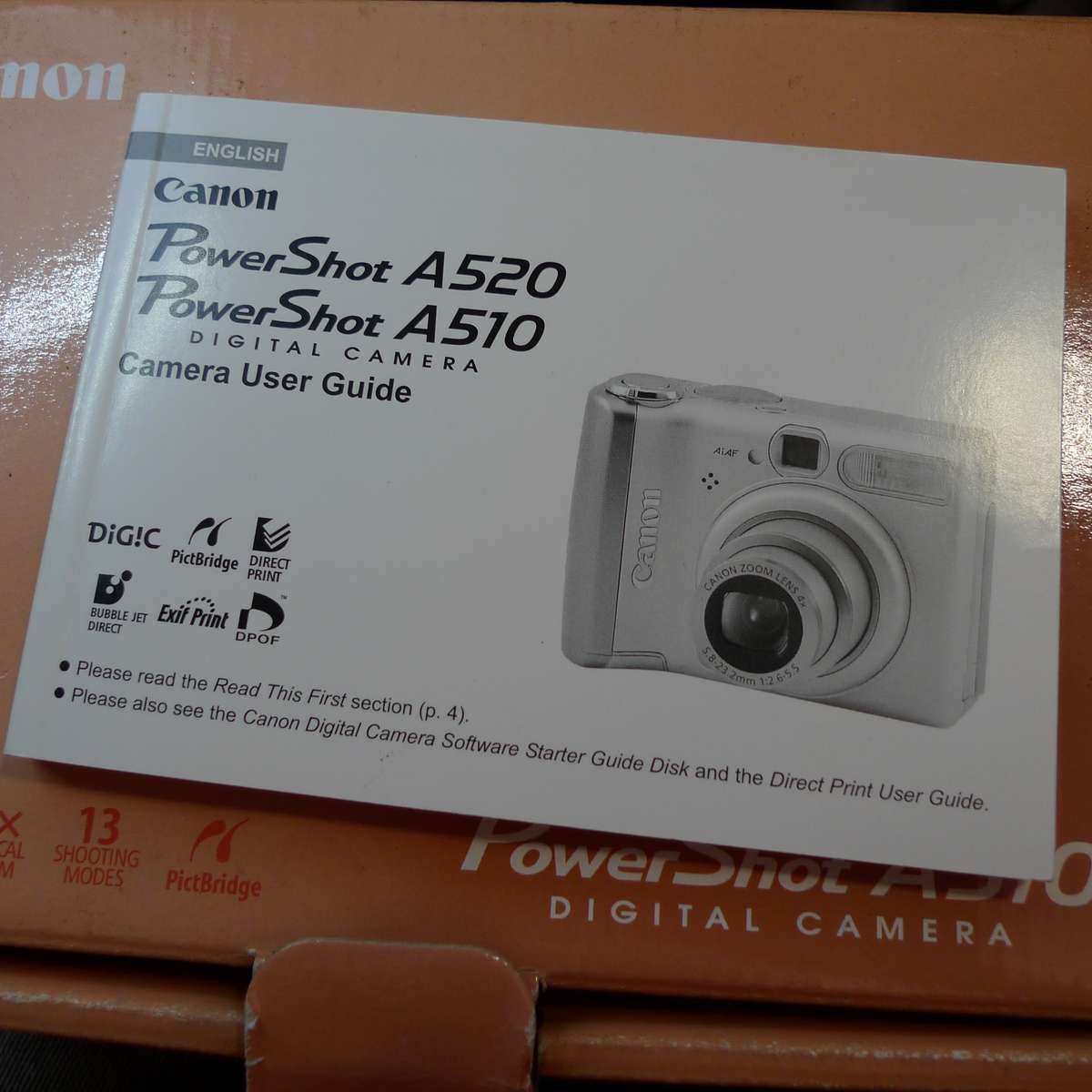 Canon PowerShot A510 - 4x Optical Zoom - 3.2 Megapixel