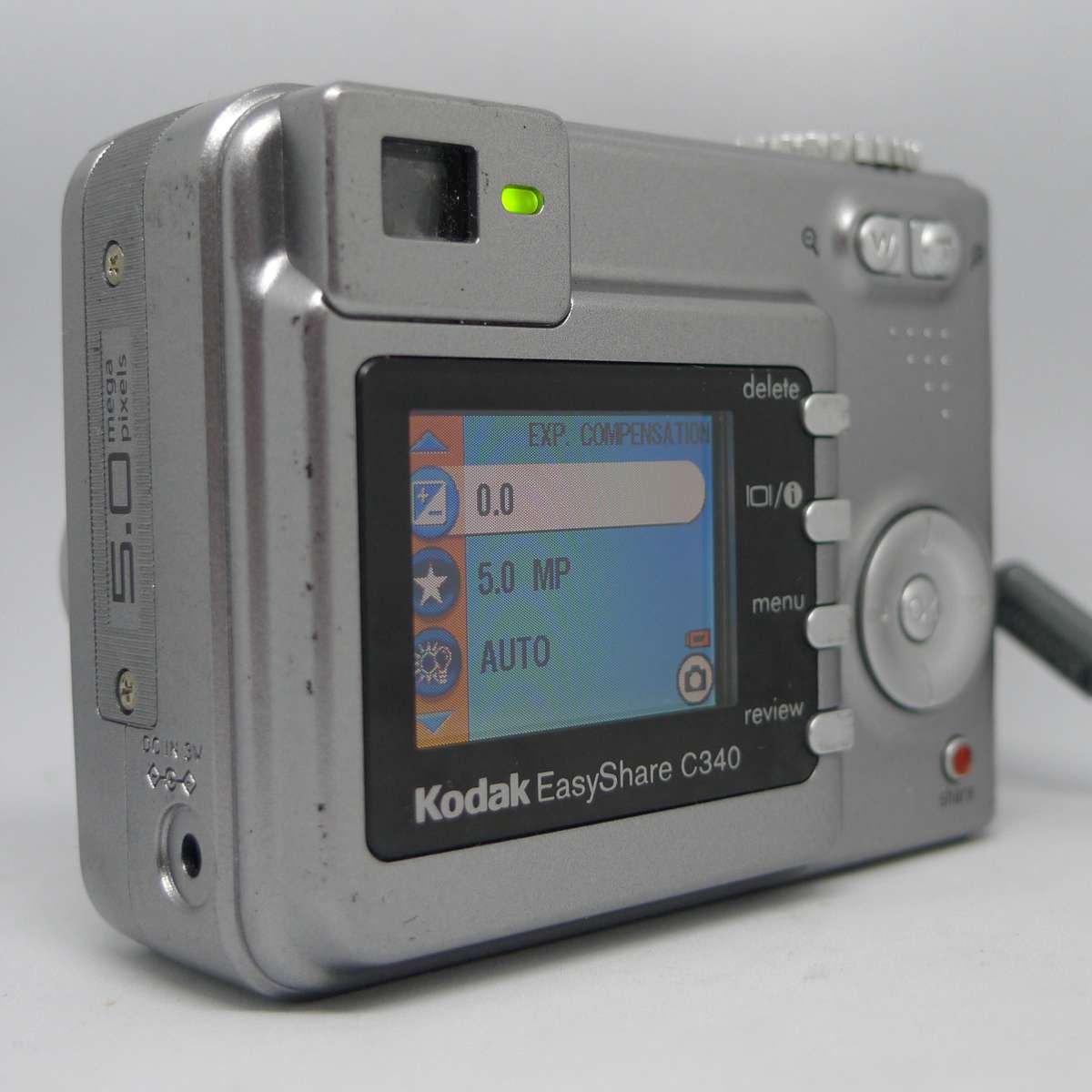 Kodak EasyShare C340 | 5 Megapixels | 3x Optical Zoom