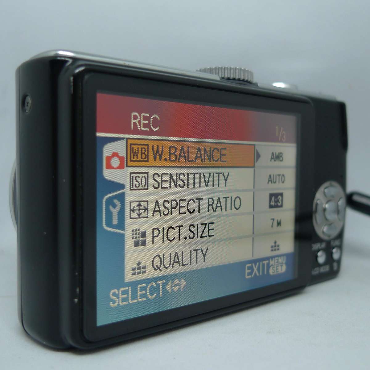 Panasonic Lumix TZ3 - 10x Optical Zoom - 7.2 Megapixels