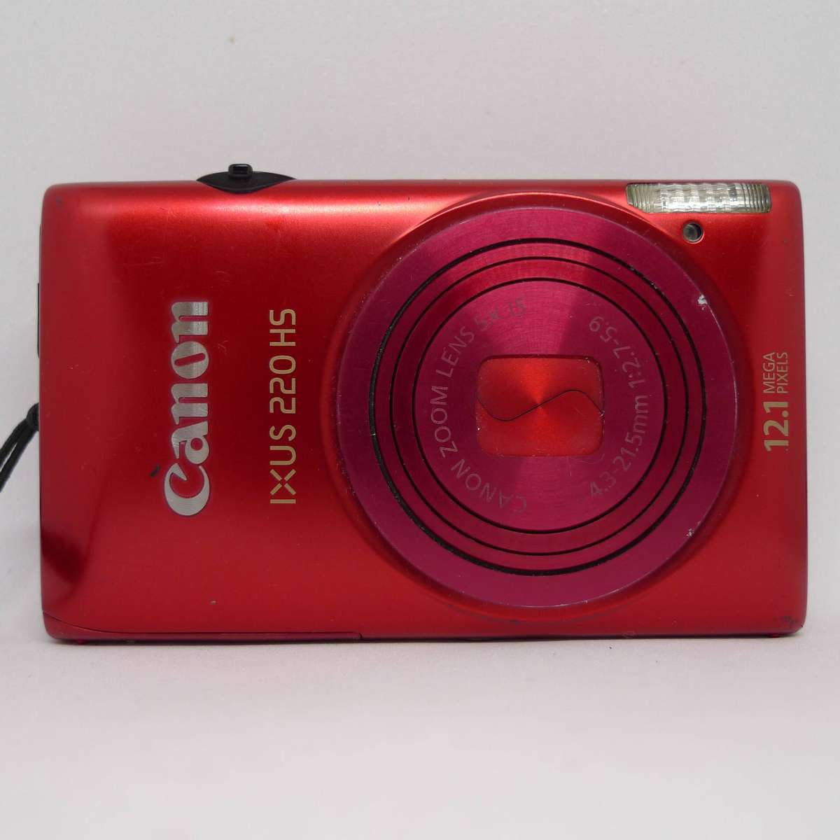 Canon IXUS 220 HS (Red) | Classic Digicam Look | Full HD