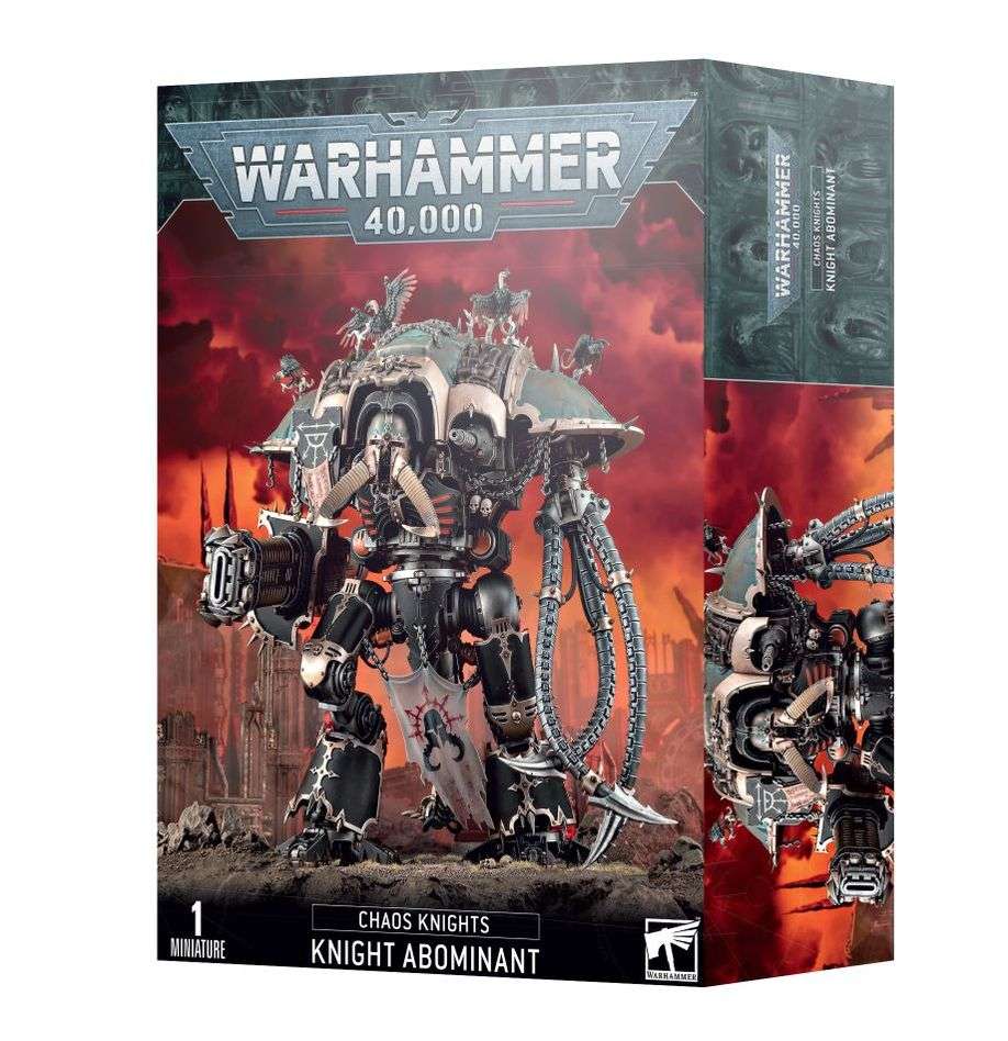 CHAOS KNIGHTS: KNIGHT ABOMINANT - Warhammer 40K