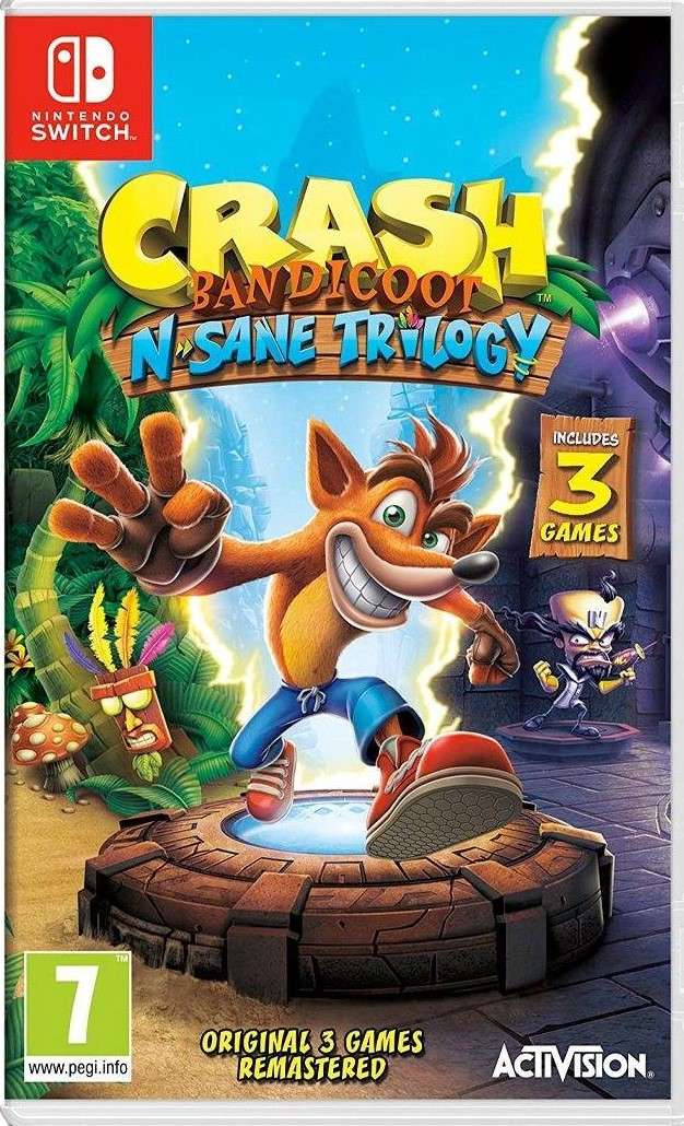 Crash Bandicoot N.Sane Trilogy (Nintendo Switch)