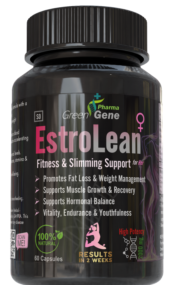 EstroLean - Slimming & Fast Fat Burner for Women (60 Capsules - One Month Supply)