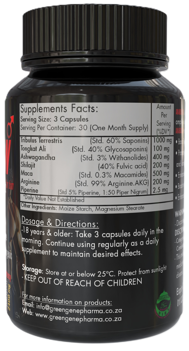 AnaboLean - Ultimate Testosterone Booster | Anabolic support | High Performance