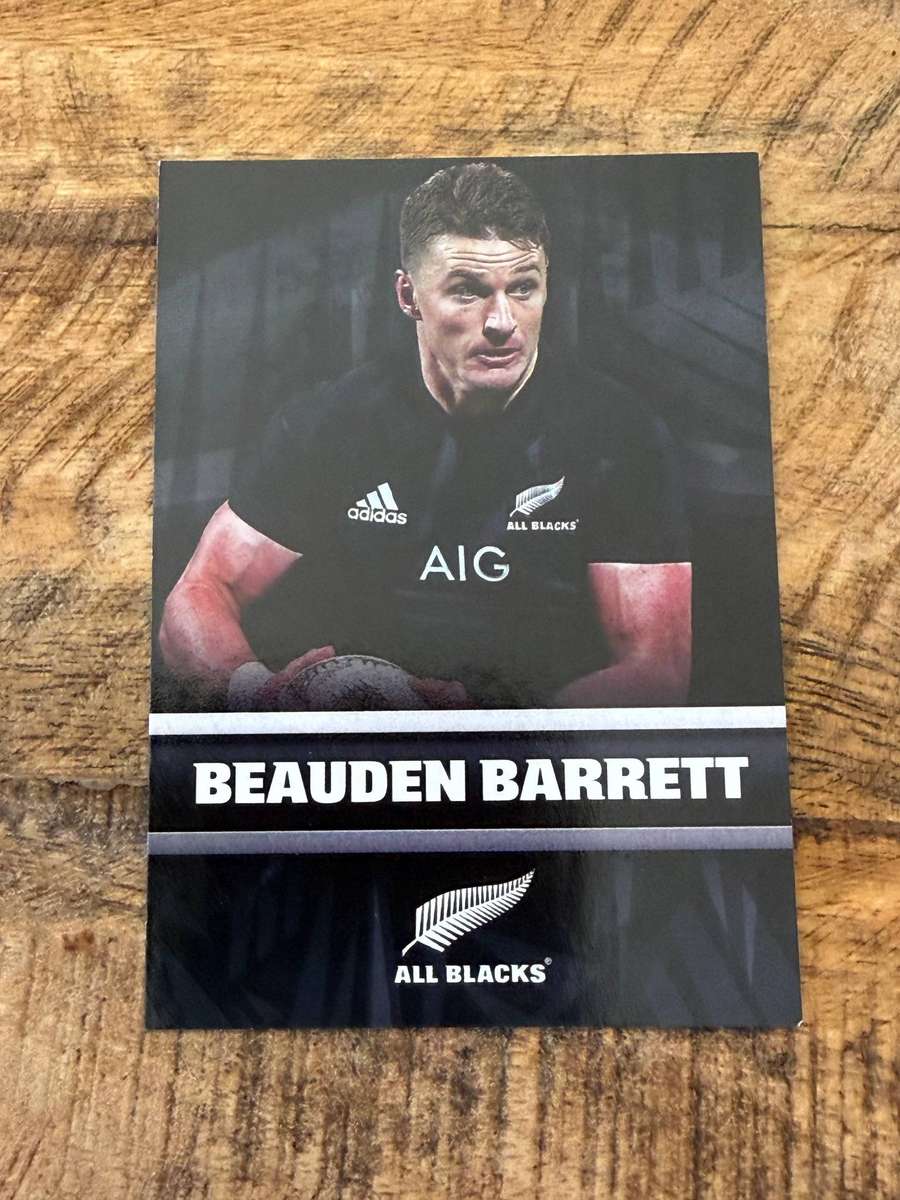 Rugby Card - Beauden Barrett 2017 Tap and Play Rugby Card
