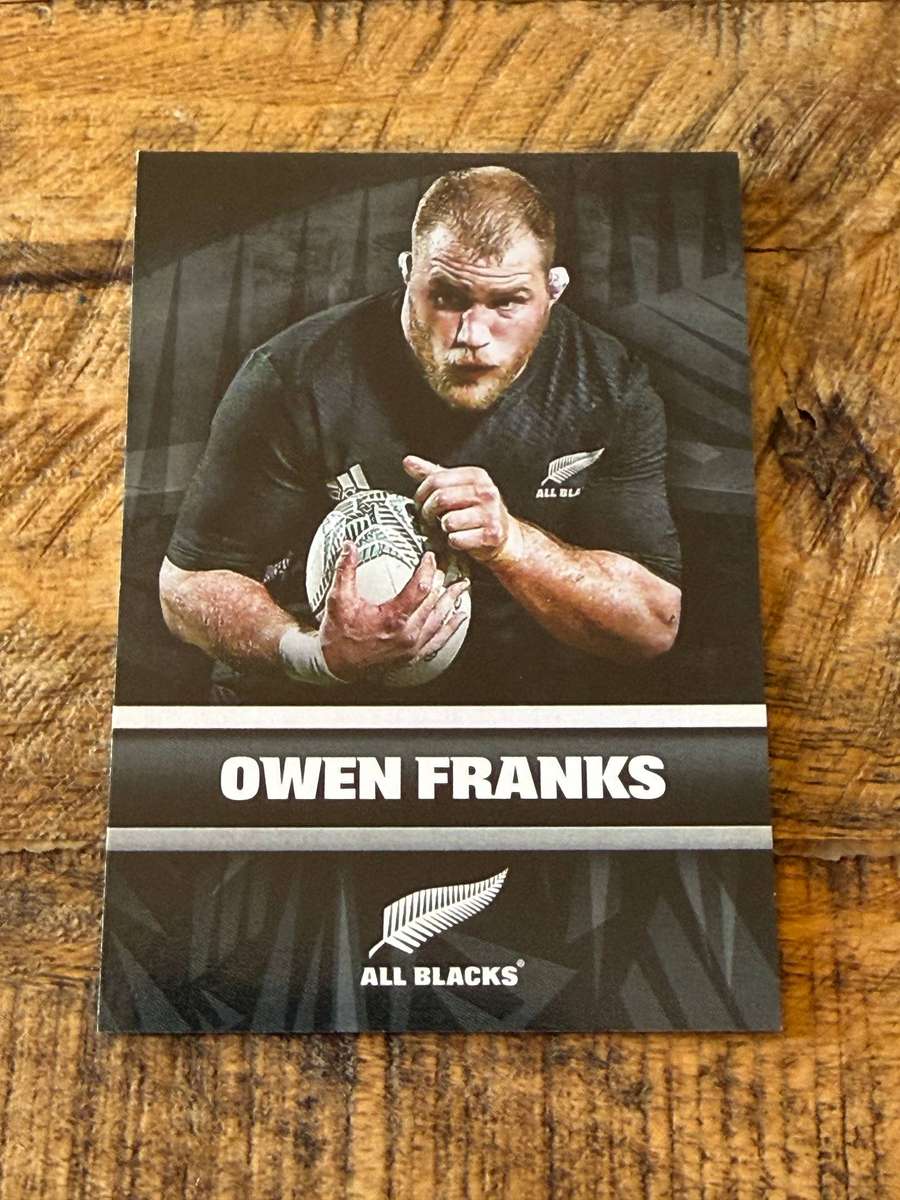 Rugby Card - Owen Franks 2017 Tap and Play Rugby Card