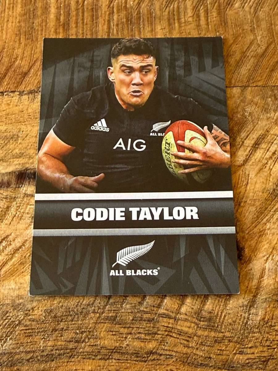 Rugby Card - Codie Taylor 2017 Tap and Play Rugby Card