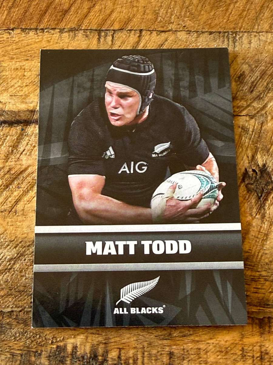 Rugby Card - Matt Todd 2017 Tap and Play Rugby Card