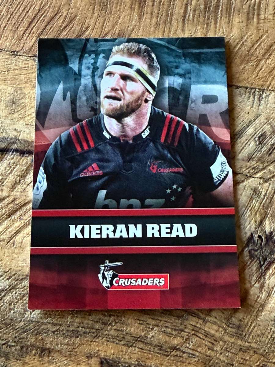 Rugby Card - Kieran Read (Crusaders) 2017 Tap and Play Rugby Card