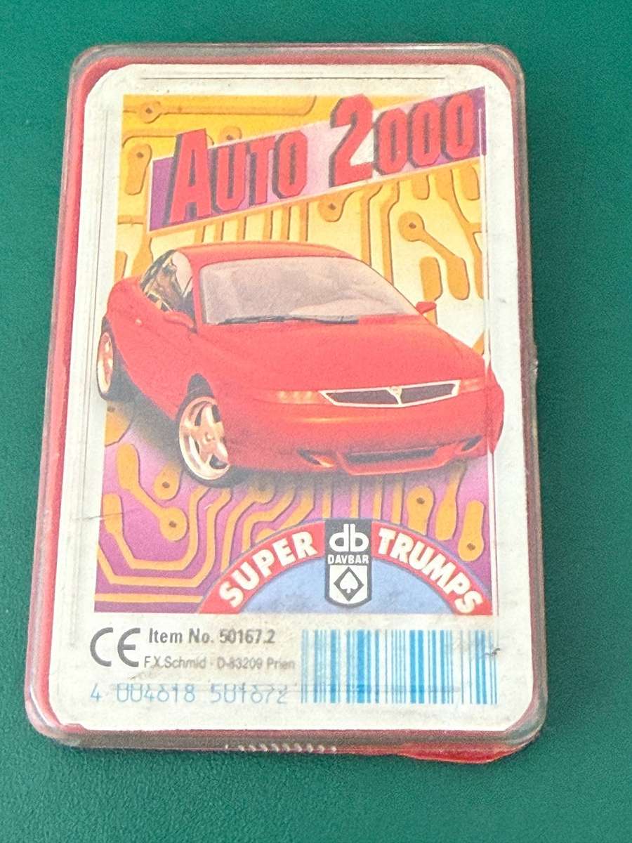 Top Trumps Cards - Auto 2000 (In original box)